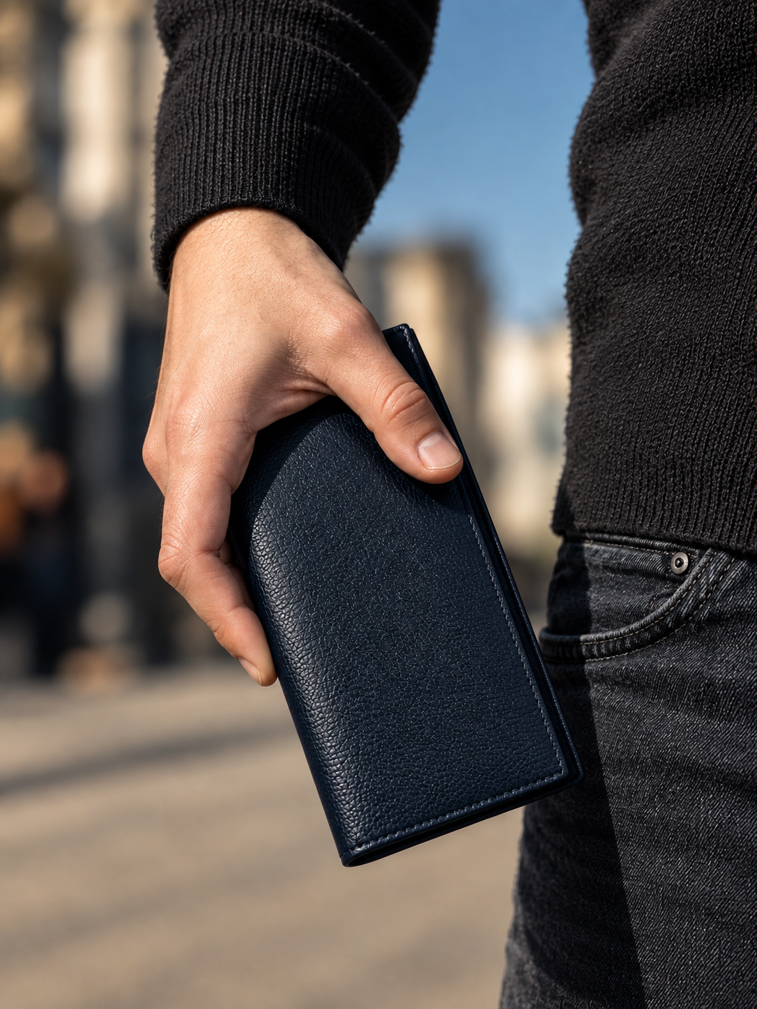 Velmont — Premium Leather Long Wallet
