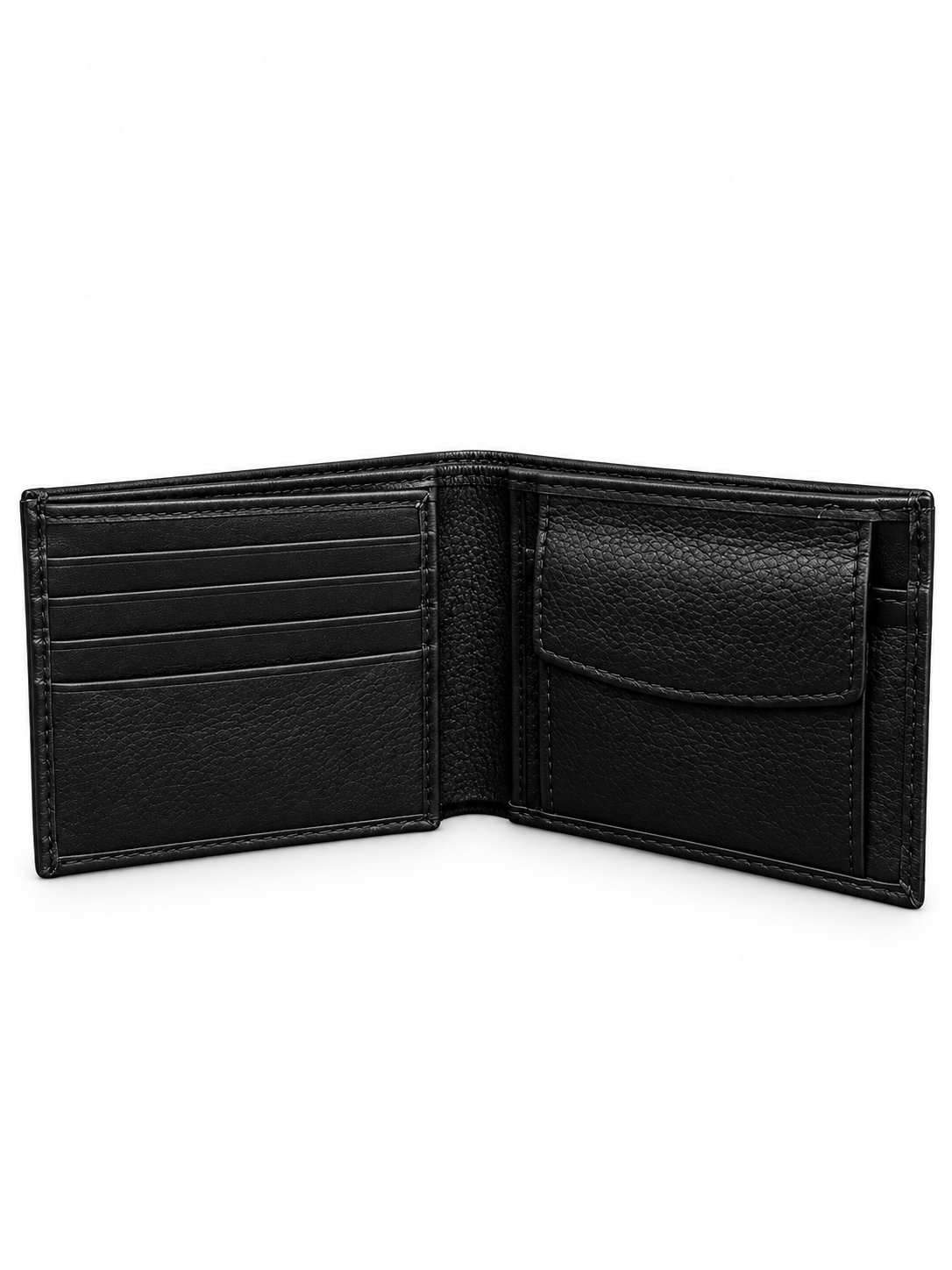 Noir — Premium Leather Bi-Fold Wallet