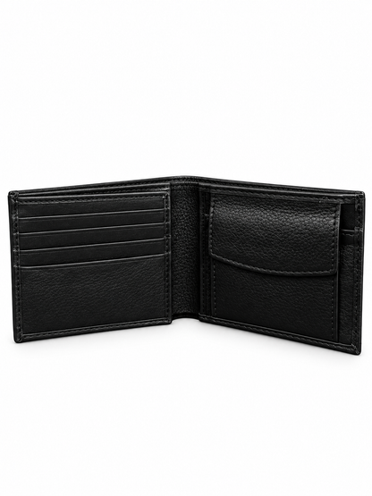 Noir — Premium Leather Bi-Fold Wallet