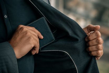 UrbanCrest — Premium Textured Leather Wallet