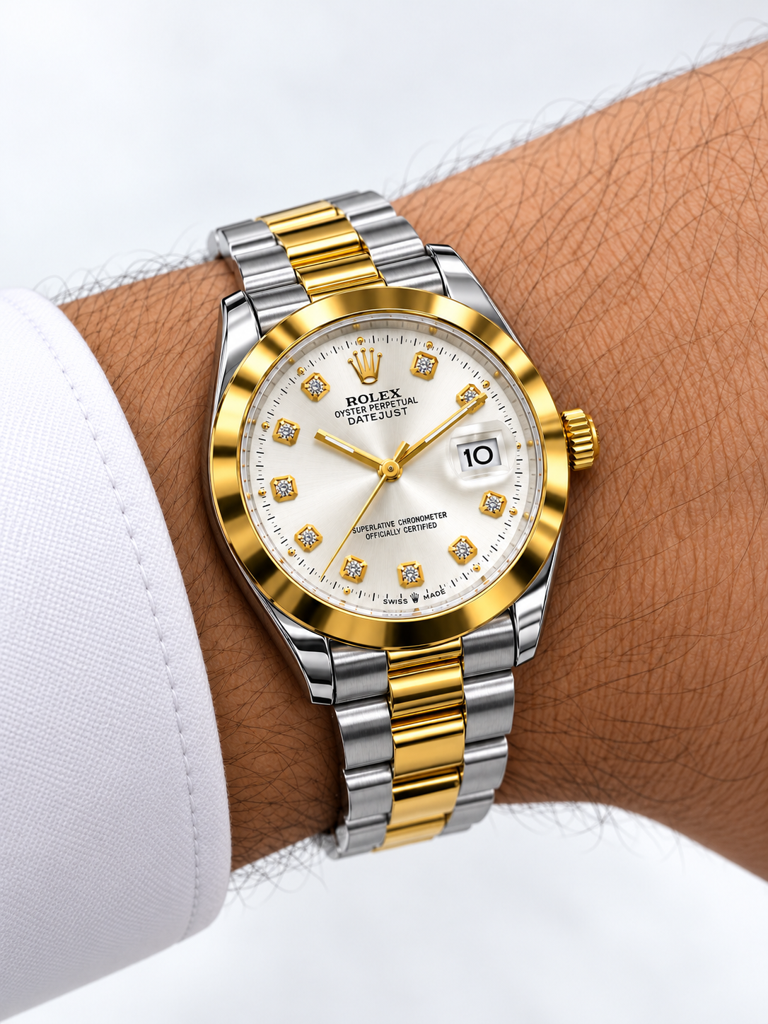 Rolex Datejust Two-Tone Gold & Steel Watch