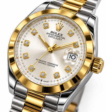 Rolex Datejust Two-Tone Gold & Steel Watch