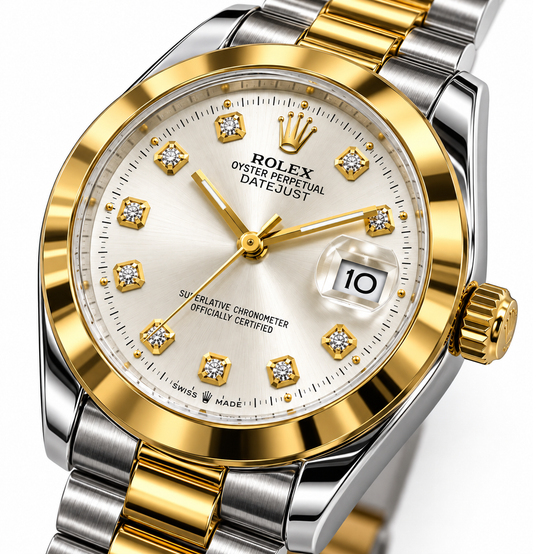 Rolex Datejust Two-Tone Gold & Steel Watch