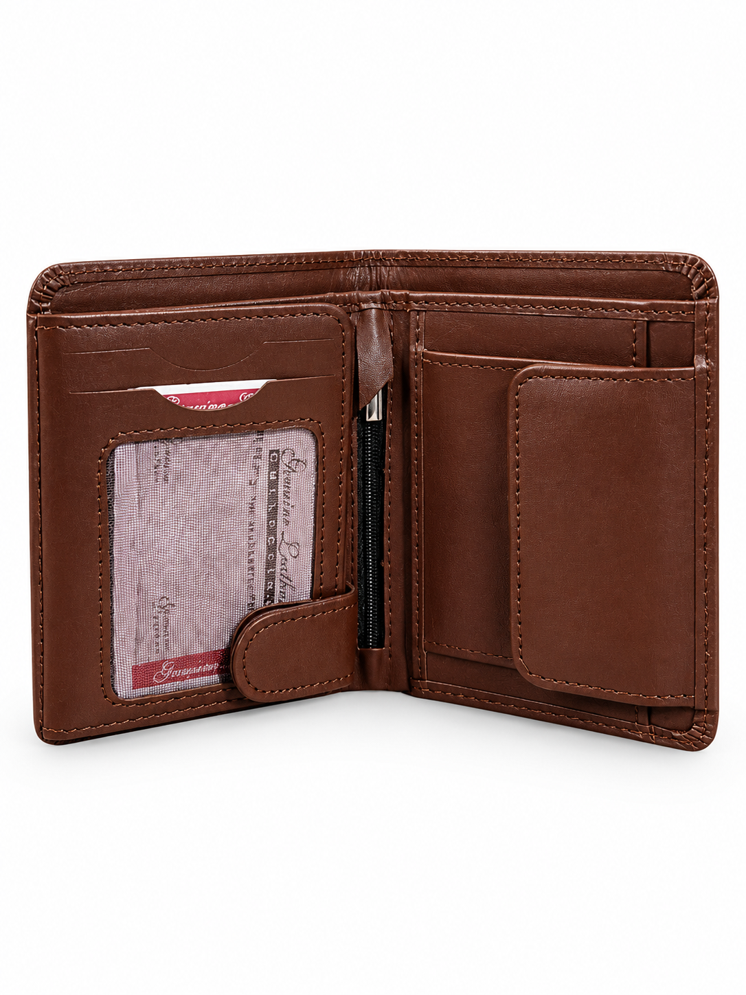 CrownFold — Premium Leather Wallet