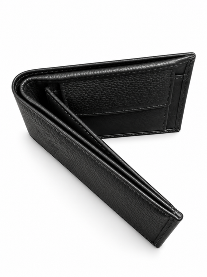 Noir — Premium Leather Bi-Fold Wallet