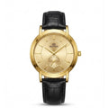 BESTWIN Dawn Seconds Classic Edition | Leather Strap Quartz Watch