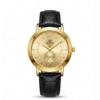 BESTWIN Dawn Seconds Classic Edition | Leather Strap Quartz Watch