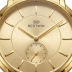 BESTWIN Dawn Seconds Classic Edition | Leather Strap Quartz Watch