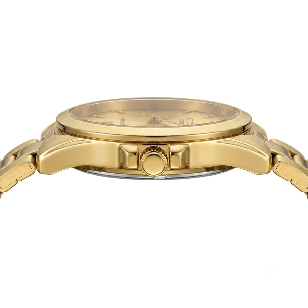 Citizen Gold-Tone Quartz Day-Date Men's Watch